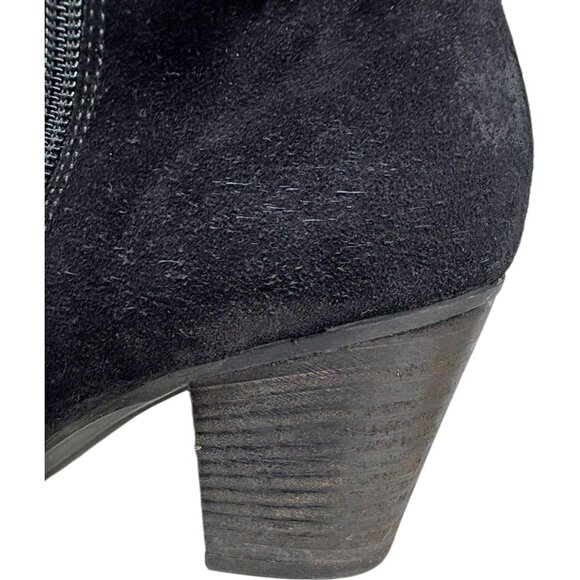 Paul Green Dallas Oiled Suede Dual Zip Ankle Boot - Picture 4 of 10